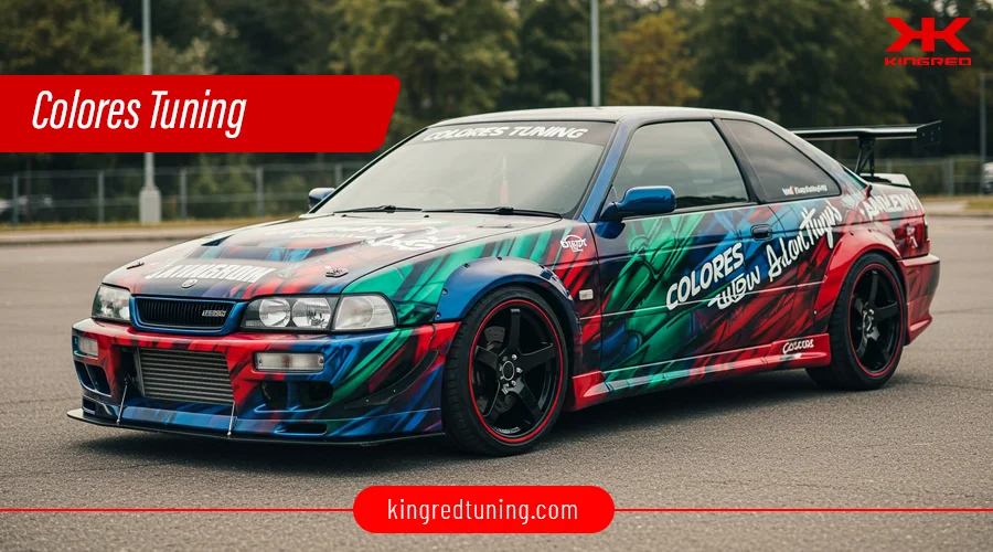 Colores Tuning: El Estilo y Significado de Cada Color en el Car Tuning