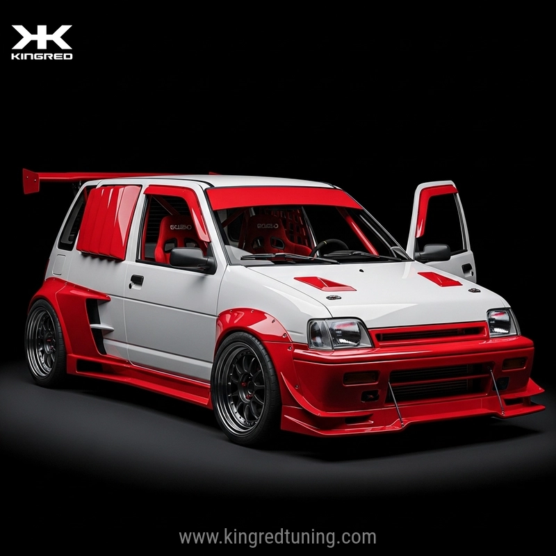 Daewoo Tico Tuning  Blanco Modelo VII