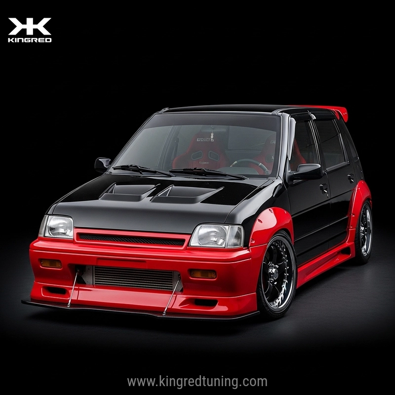 Daewoo Tico Tuning  Negro Modelo V