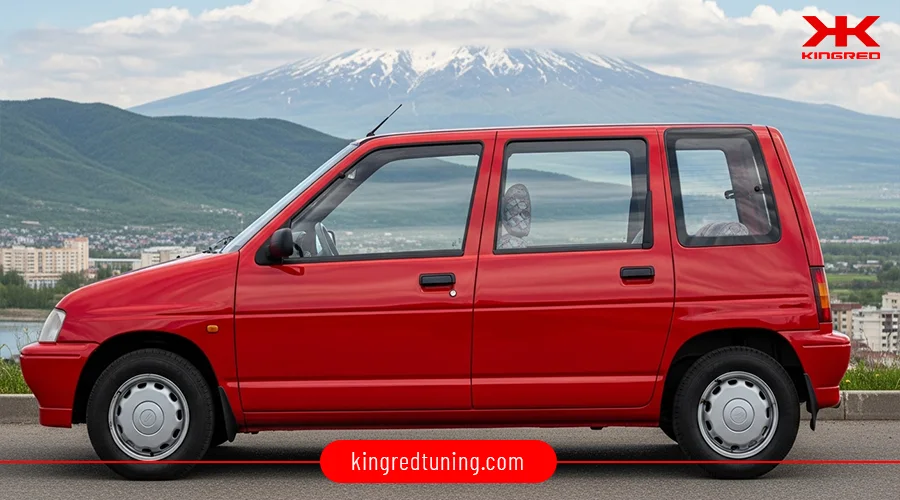 Medidas del Daewoo Tico y  la máxima velocidad