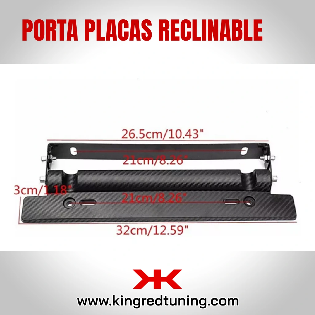 medidas de portaplacas