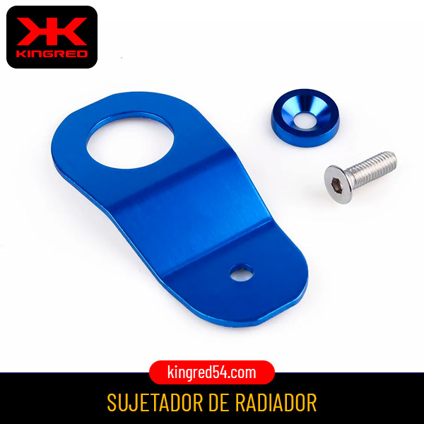 Sujetador de radiador Azul